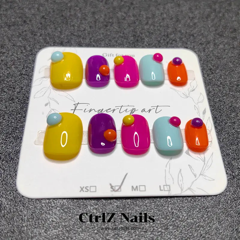 Handmade |  Sugar Rush Press-On Nails