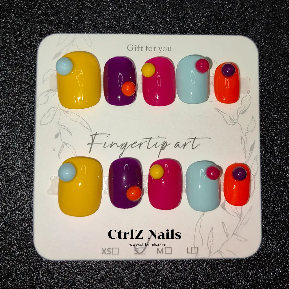 Handmade |  Sugar Rush Press-On Nails